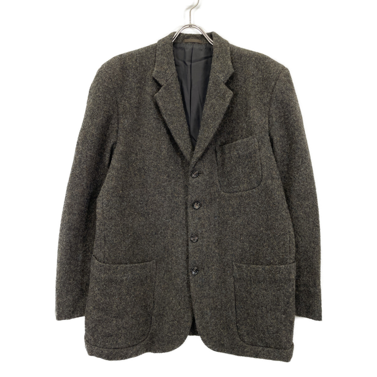 COMMEdesGARCONS HOMME コムデギャルソンオム HJ-07013M ｶｰｷ ﾒﾗﾝｼﾞ AD1998 田中ｵﾑ 4Bﾃｰﾗｰﾄﾞｼﾞｬｹｯﾄ ジャケット Ⅿ