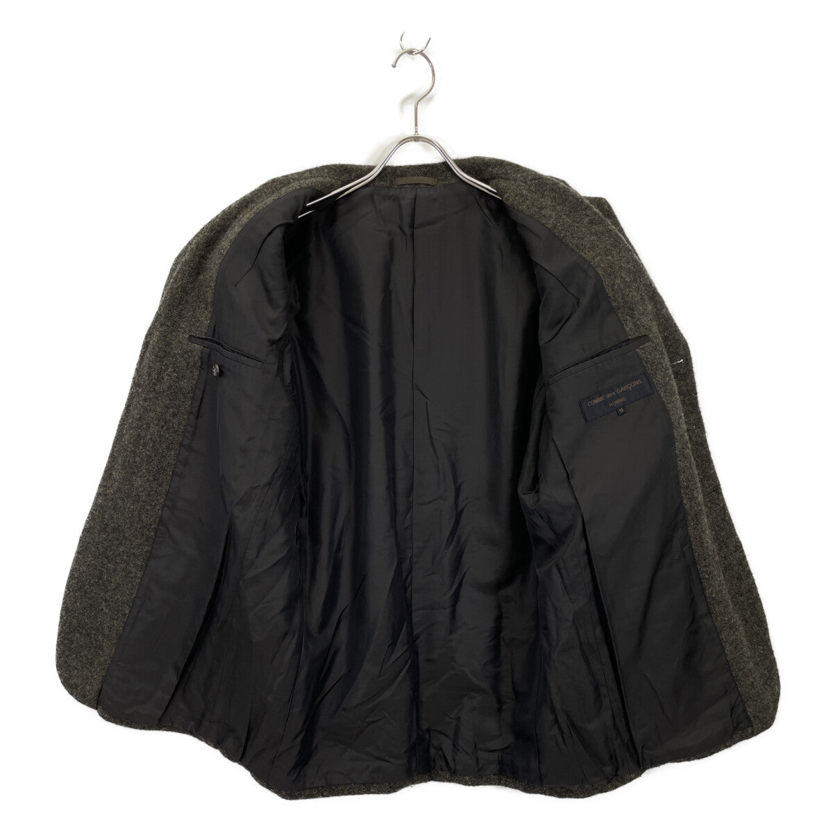 COMMEdesGARCONS HOMME コムデギャルソンオム HJ-07013M ｶｰｷ ﾒﾗﾝｼﾞ AD1998 田中ｵﾑ 4Bﾃｰﾗｰﾄﾞｼﾞｬｹｯﾄ ジャケット Ⅿ