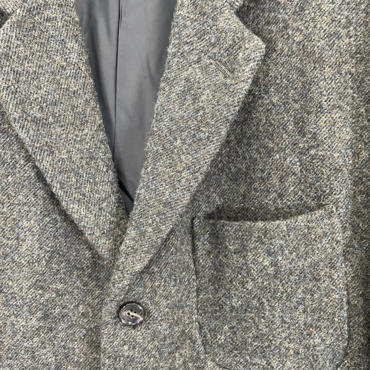 COMMEdesGARCONS HOMME コムデギャルソンオム HJ-07013M ｶｰｷ ﾒﾗﾝｼﾞ AD1998 田中ｵﾑ 4Bﾃｰﾗｰﾄﾞｼﾞｬｹｯﾄ ジャケット Ⅿ