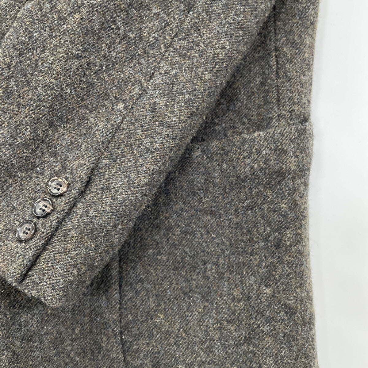 COMMEdesGARCONS HOMME コムデギャルソンオム HJ-07013M ｶｰｷ ﾒﾗﾝｼﾞ AD1998 田中ｵﾑ 4Bﾃｰﾗｰﾄﾞｼﾞｬｹｯﾄ ジャケット Ⅿ