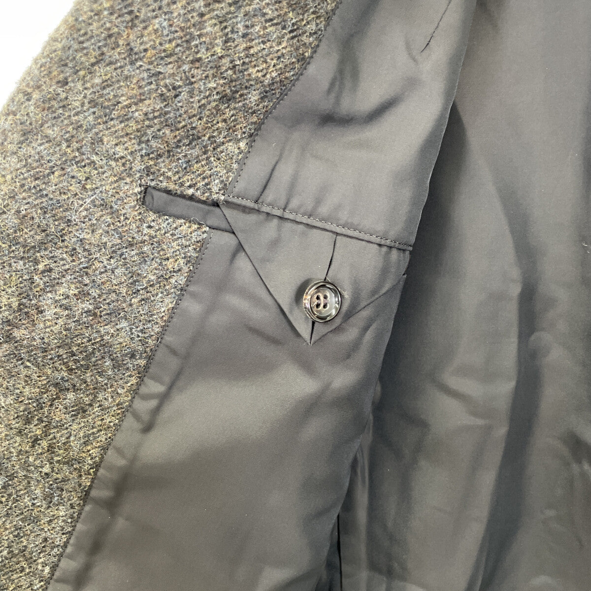 COMMEdesGARCONS HOMME コムデギャルソンオム HJ-07013M ｶｰｷ ﾒﾗﾝｼﾞ AD1998 田中ｵﾑ 4Bﾃｰﾗｰﾄﾞｼﾞｬｹｯﾄ ジャケット Ⅿ