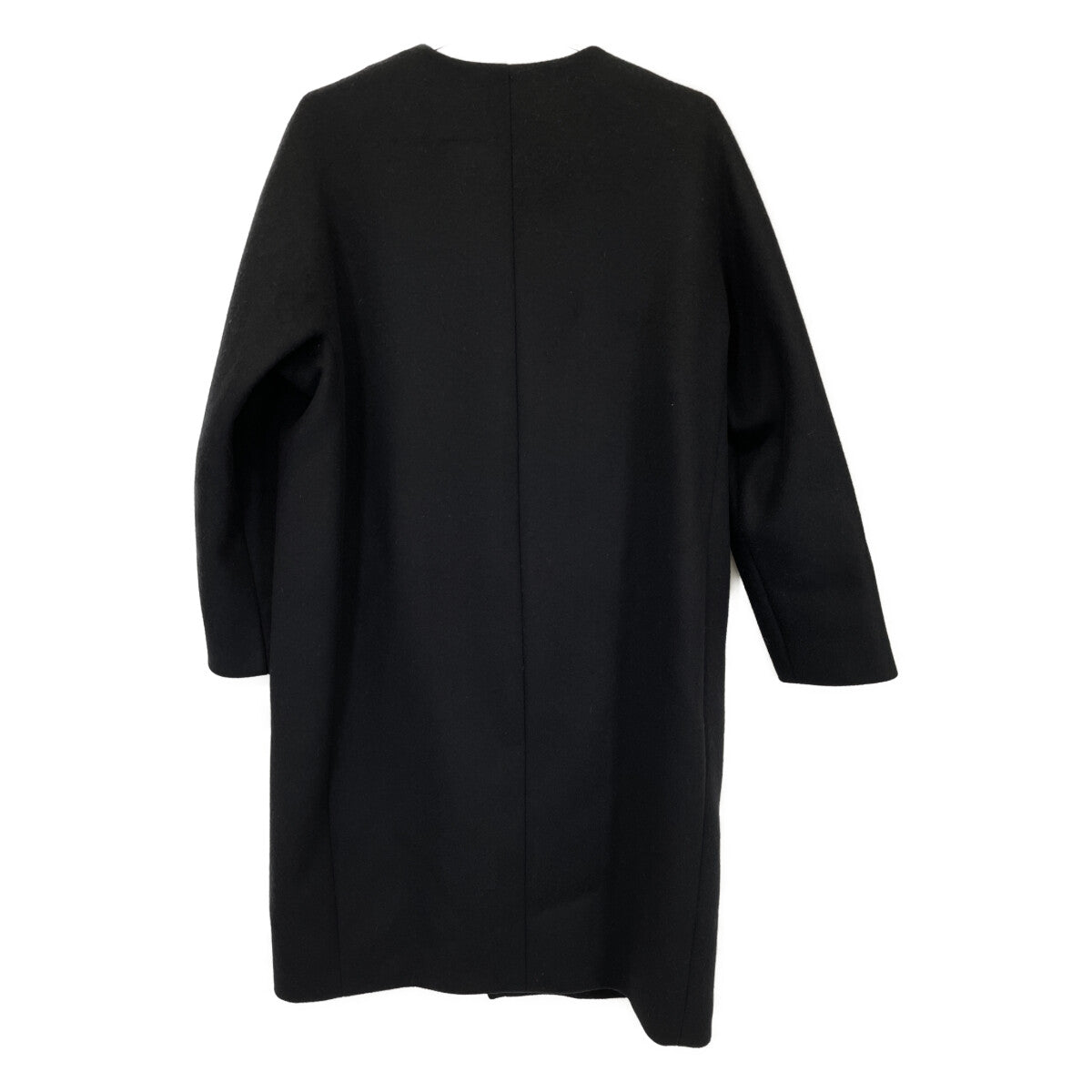 MUSE ミューズ 18AW ﾌﾞﾗｯｸ ｳｰﾙ ﾀﾞﾌﾞﾙｸﾛｽﾉｰｶﾗｰｺｰﾄ コート 表記なし