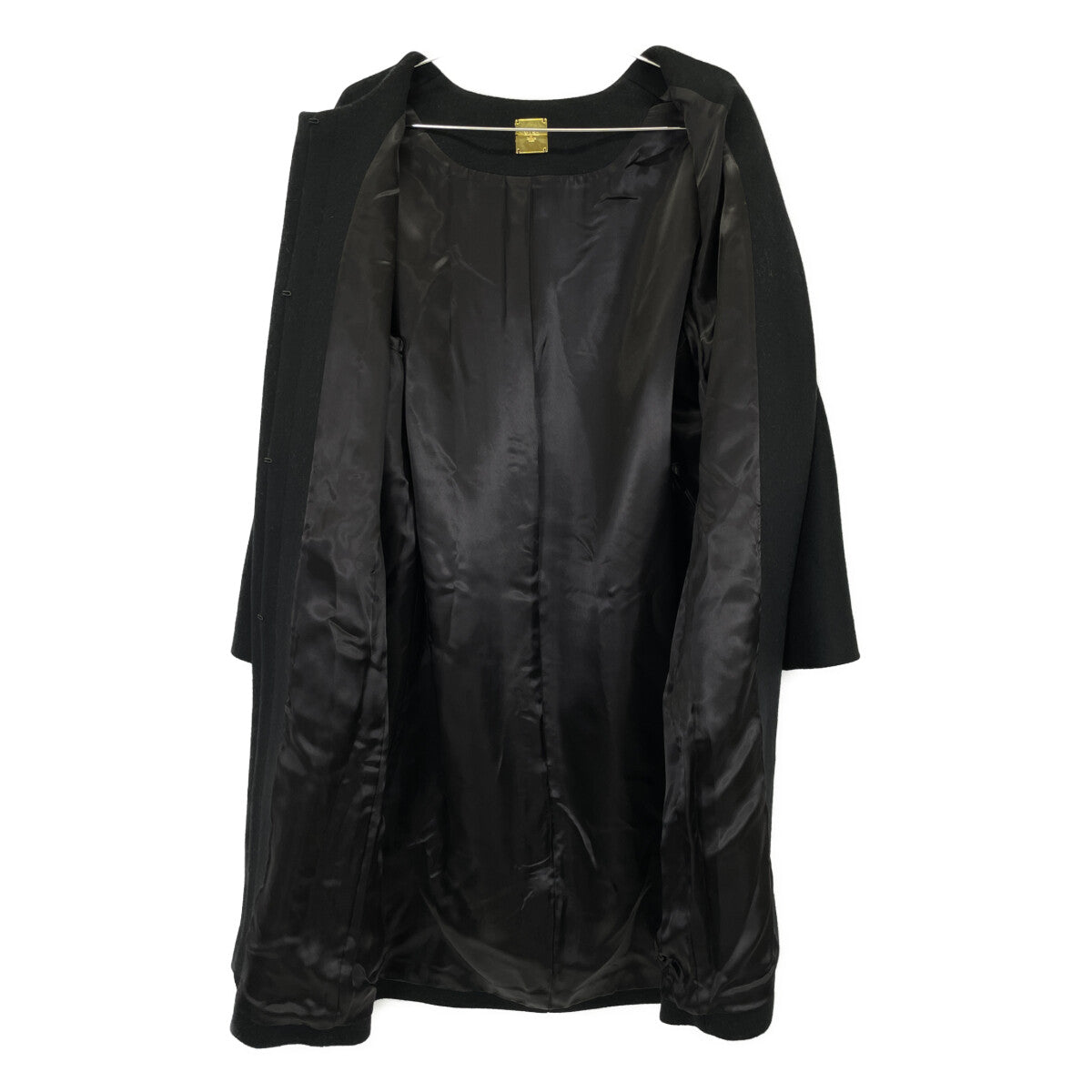 MUSE ミューズ 18AW ﾌﾞﾗｯｸ ｳｰﾙ ﾀﾞﾌﾞﾙｸﾛｽﾉｰｶﾗｰｺｰﾄ コート 表記なし