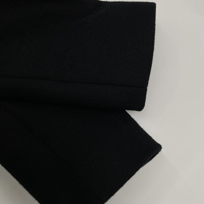 MUSE ミューズ 18AW ﾌﾞﾗｯｸ ｳｰﾙ ﾀﾞﾌﾞﾙｸﾛｽﾉｰｶﾗｰｺｰﾄ コート 表記なし