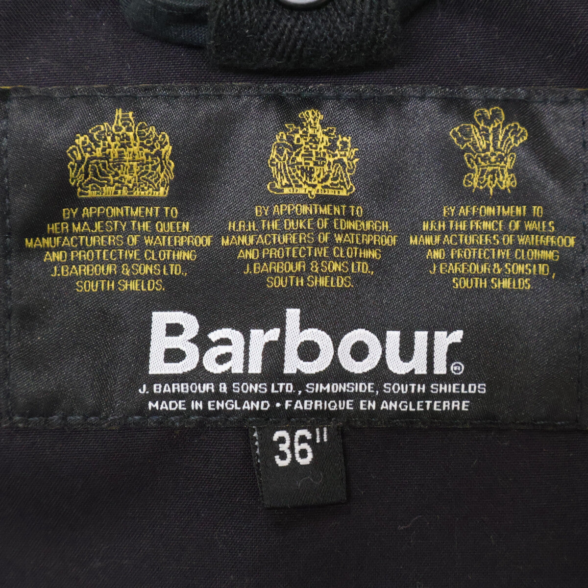 Barbour バブアー 1202314 バブアー ブラックウォッチ タータンチェック ビデイルジャケット ジャケット 36