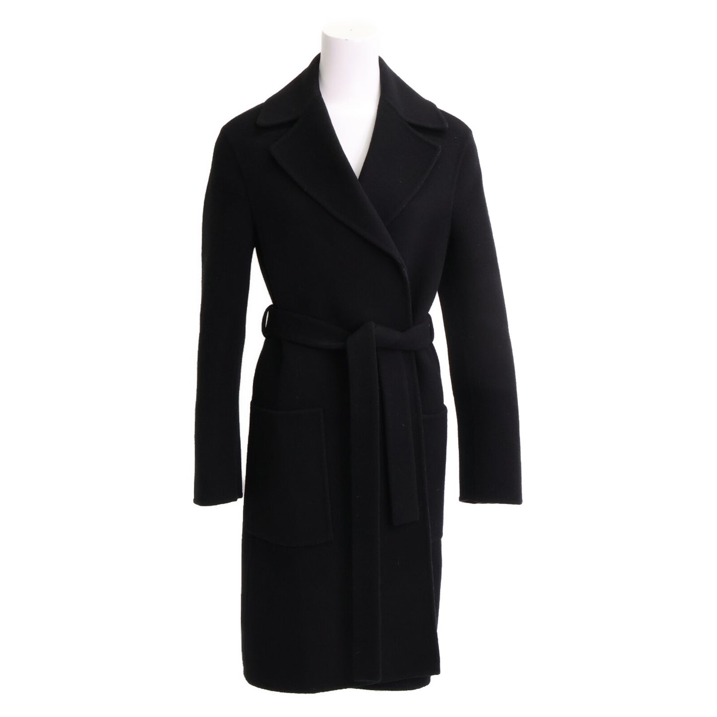 Christian Dior クリスチャンディオール 【国内正規】110M36A1375 バージンウール オブリーク ベルト付 コート I:38