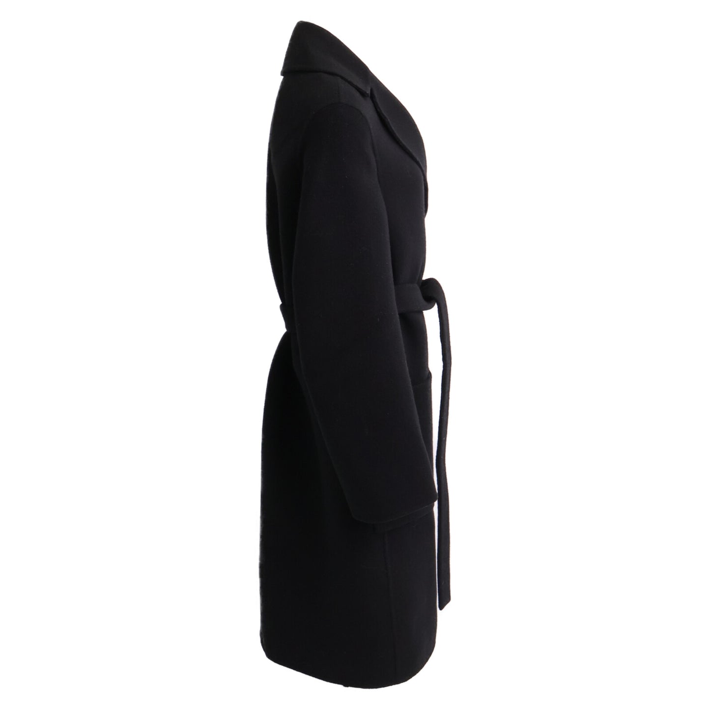 Christian Dior クリスチャンディオール 【国内正規】110M36A1375 バージンウール オブリーク ベルト付 コート I:38