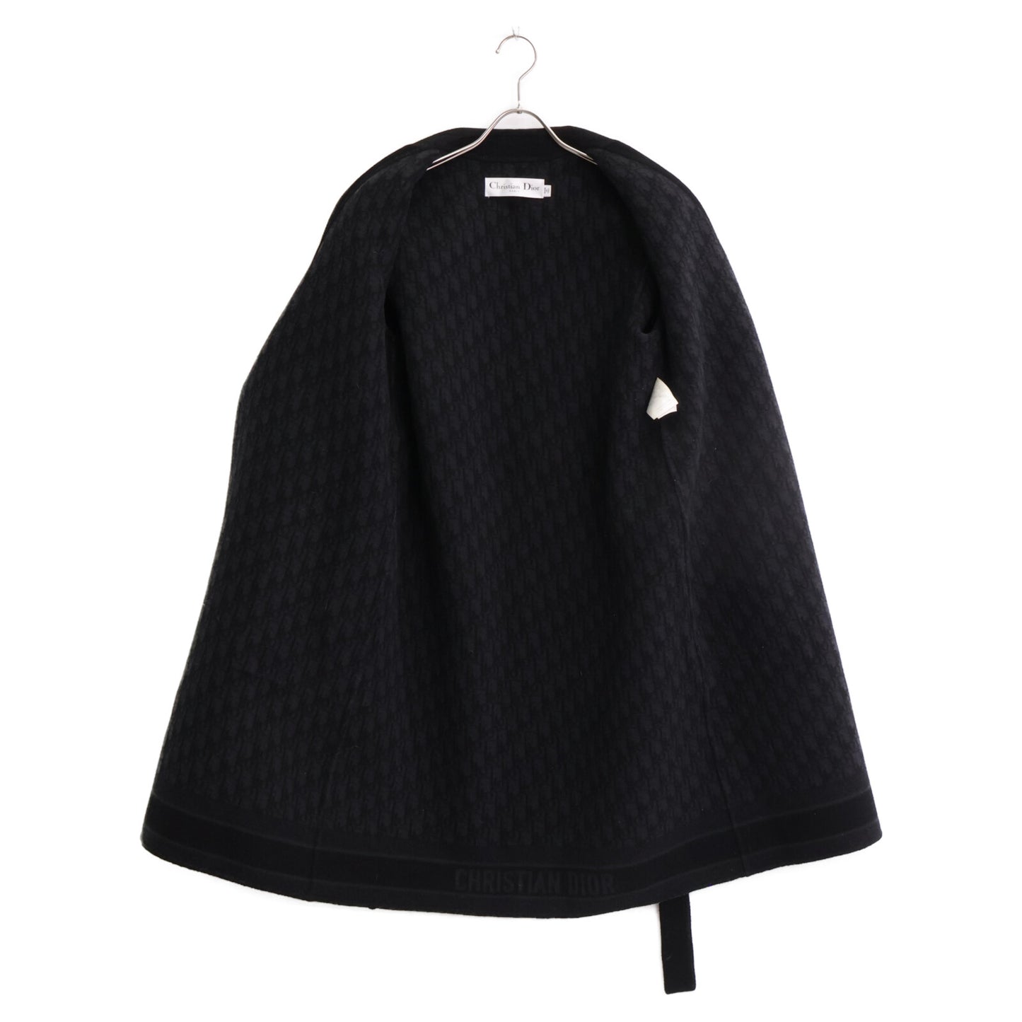 Christian Dior クリスチャンディオール 【国内正規】110M36A1375 バージンウール オブリーク ベルト付 コート I:38