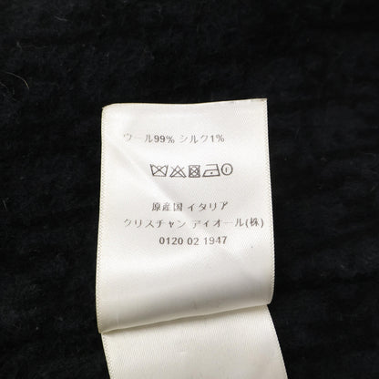 Christian Dior クリスチャンディオール 【国内正規】110M36A1375 バージンウール オブリーク ベルト付 コート I:38