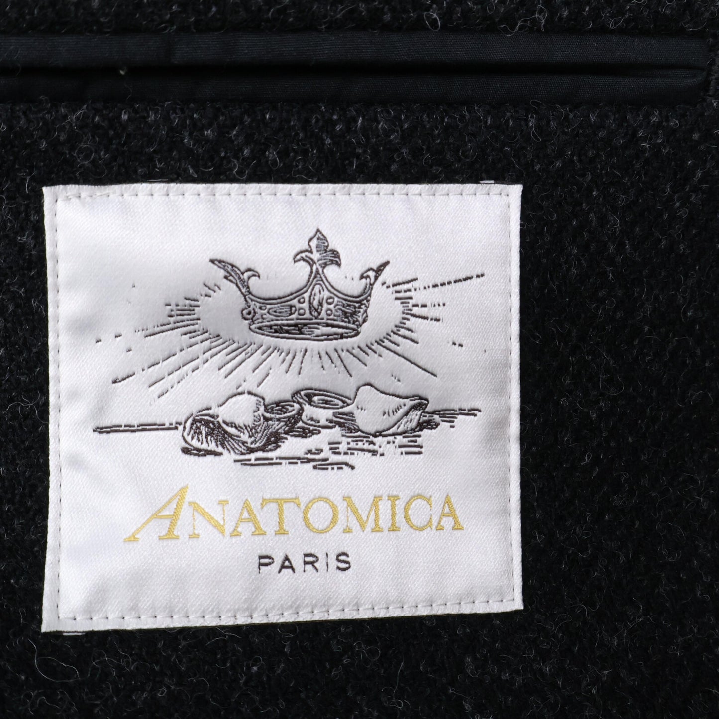 ANATOMICA アナトミカ 【美品/22AW】530-572-03 SINGLE RAGLAN 2 シングルラグラン コート 50