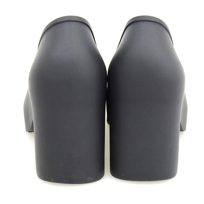 COMMEdesGARCONS コムデギャルソン プレーン PVC ヒールパンプス レディース ブラック 22cm シューズ 5(US)