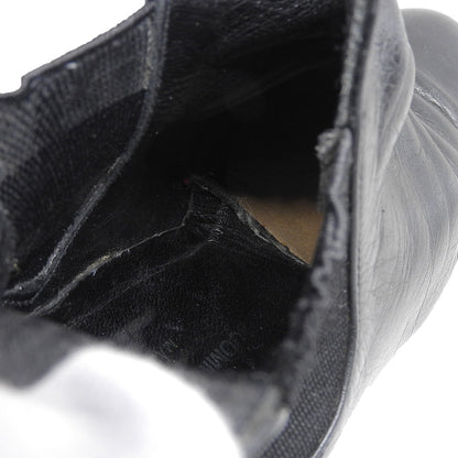 COMMEdesGARCONS コムデギャルソン レザー サイドゴアブーツ シューズ レディース 黒 ブラック 22 シューズ 22