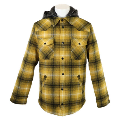 CELINE セリーヌ 【国内正規】2W410322S チェック フード付 キルティング ジャケット 44