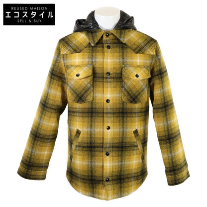 CELINE セリーヌ 【国内正規】2W410322S チェック フード付 キルティング ジャケット 44