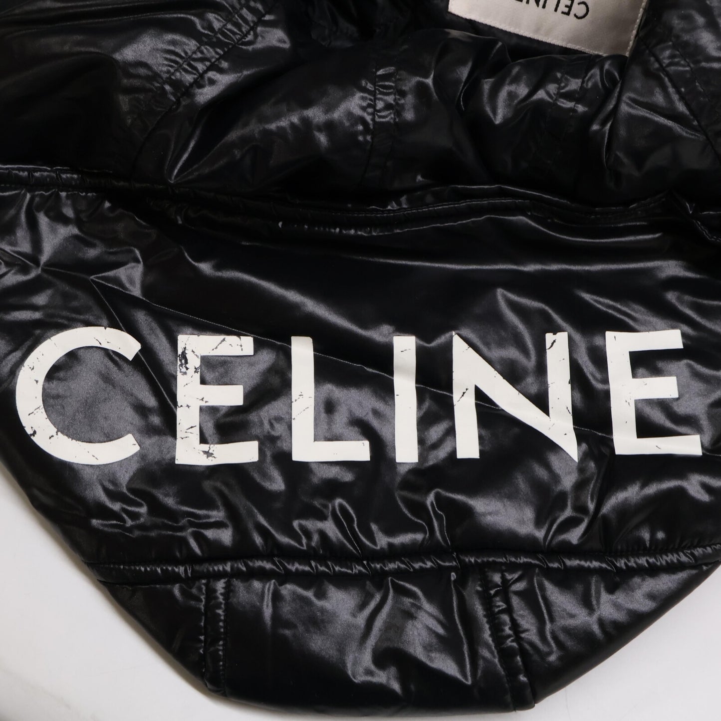 CELINE セリーヌ 【国内正規】2W410322S チェック フード付 キルティング ジャケット 44