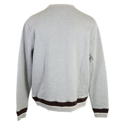 berluti ベルルッティ 【国内正規】R25JRL82JBAW シルク混 BERLUTI ロゴ トレーナー/ トップス XL