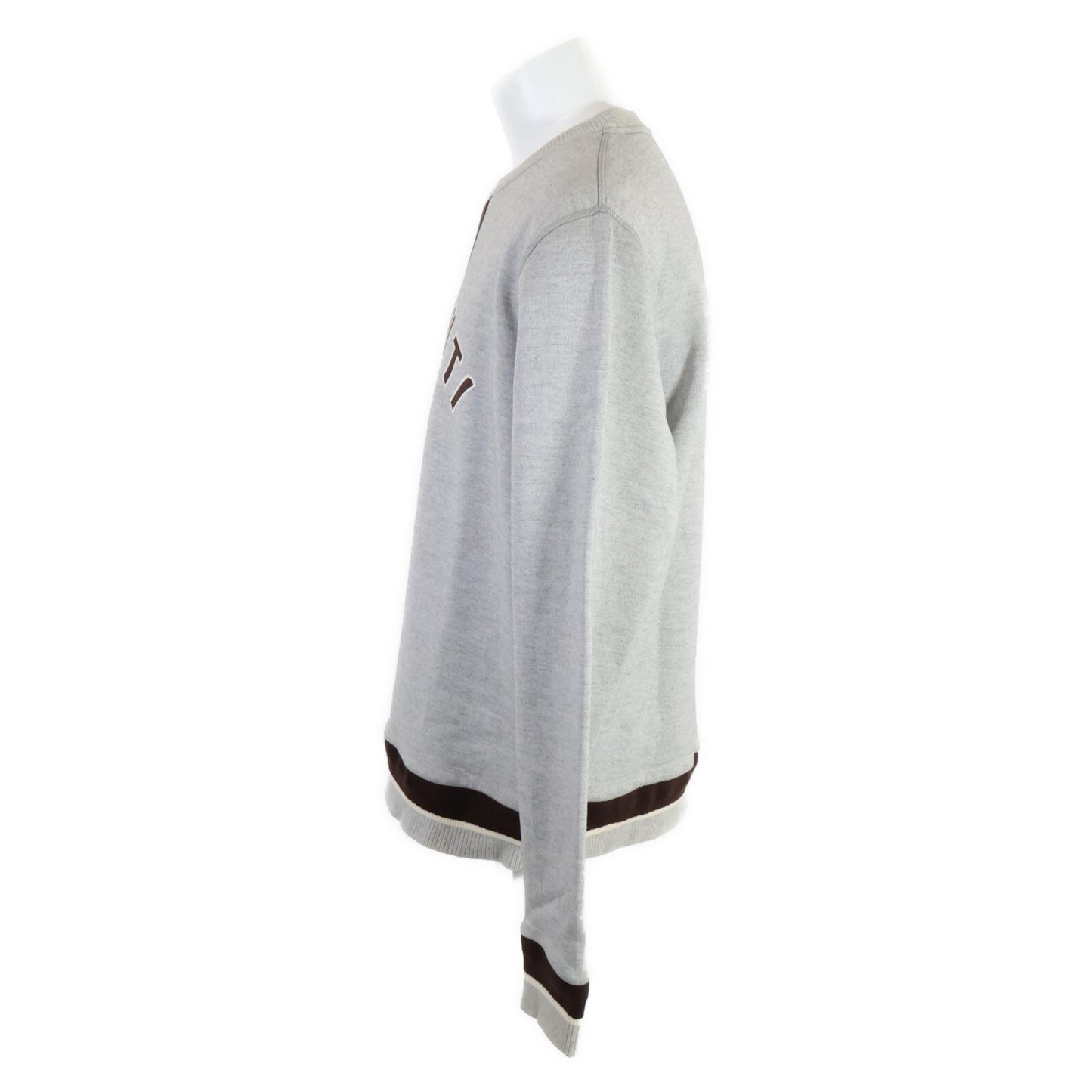 berluti ベルルッティ 【国内正規】R25JRL82JBAW シルク混 BERLUTI ロゴ トレーナー/ トップス XL