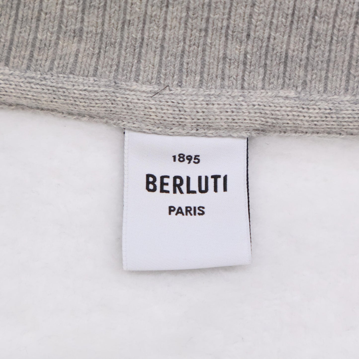 berluti ベルルッティ 【国内正規】R25JRL82JBAW シルク混 BERLUTI ロゴ トレーナー/ トップス XL