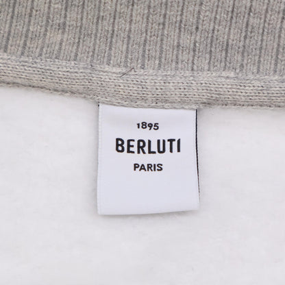 berluti ベルルッティ 【国内正規】R25JRL82JBAW シルク混 BERLUTI ロゴ トレーナー/ トップス XL