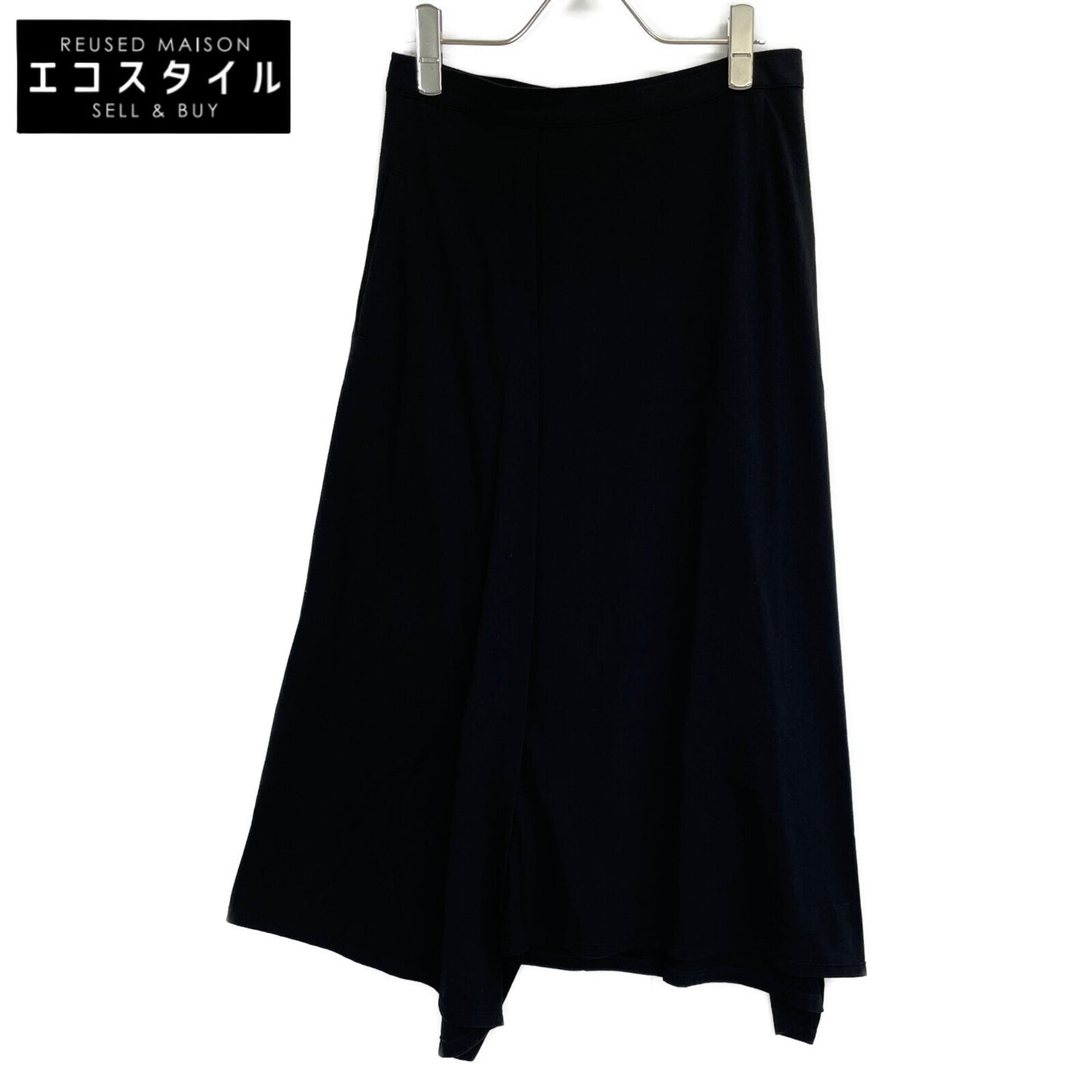 Yohji Yamamoto ヨウジヤマモト 【コレクションズ】FSーS62ー005 ブラック ロングスカート スカート 1