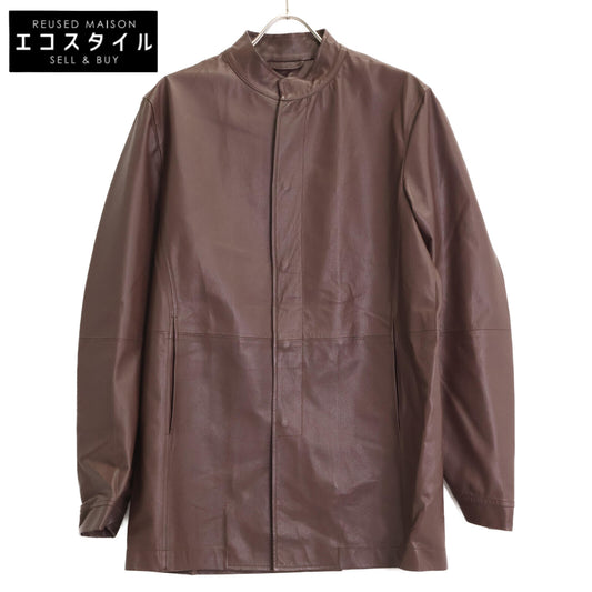 rvl アールヴイエル ブラウン レザージャケット ジャケット 48