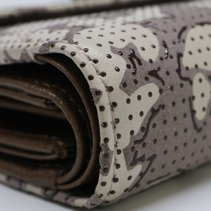 印傳屋 【新品同様】SARAMAS サラマス 札入S-21 二つ折り財布（小銭入れあり）