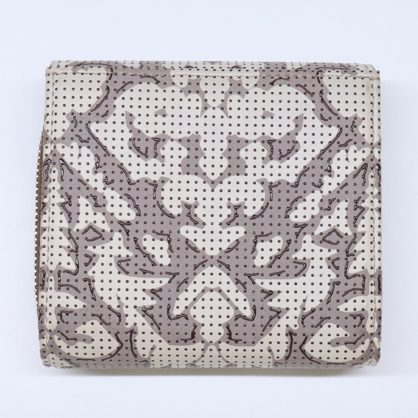 印傳屋 【新品同様】SARAMAS サラマス 札入S-21 二つ折り財布（小銭入れあり）