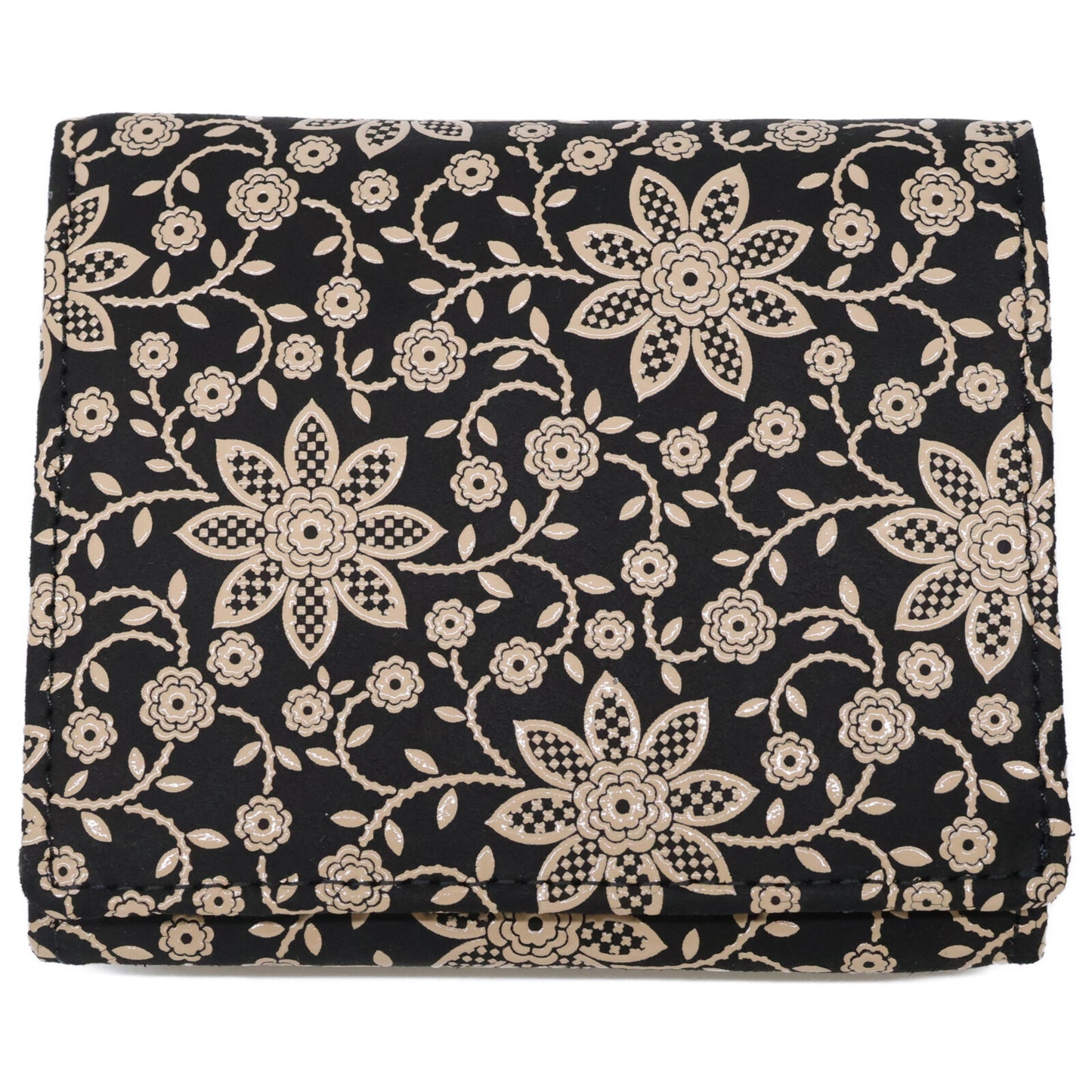 印傳屋 【新品同様】クレマチス 札入H 二つ折り財布（小銭入れあり）