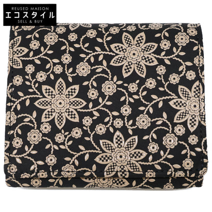 印傳屋 【新品同様】クレマチス 札入H 二つ折り財布（小銭入れあり）