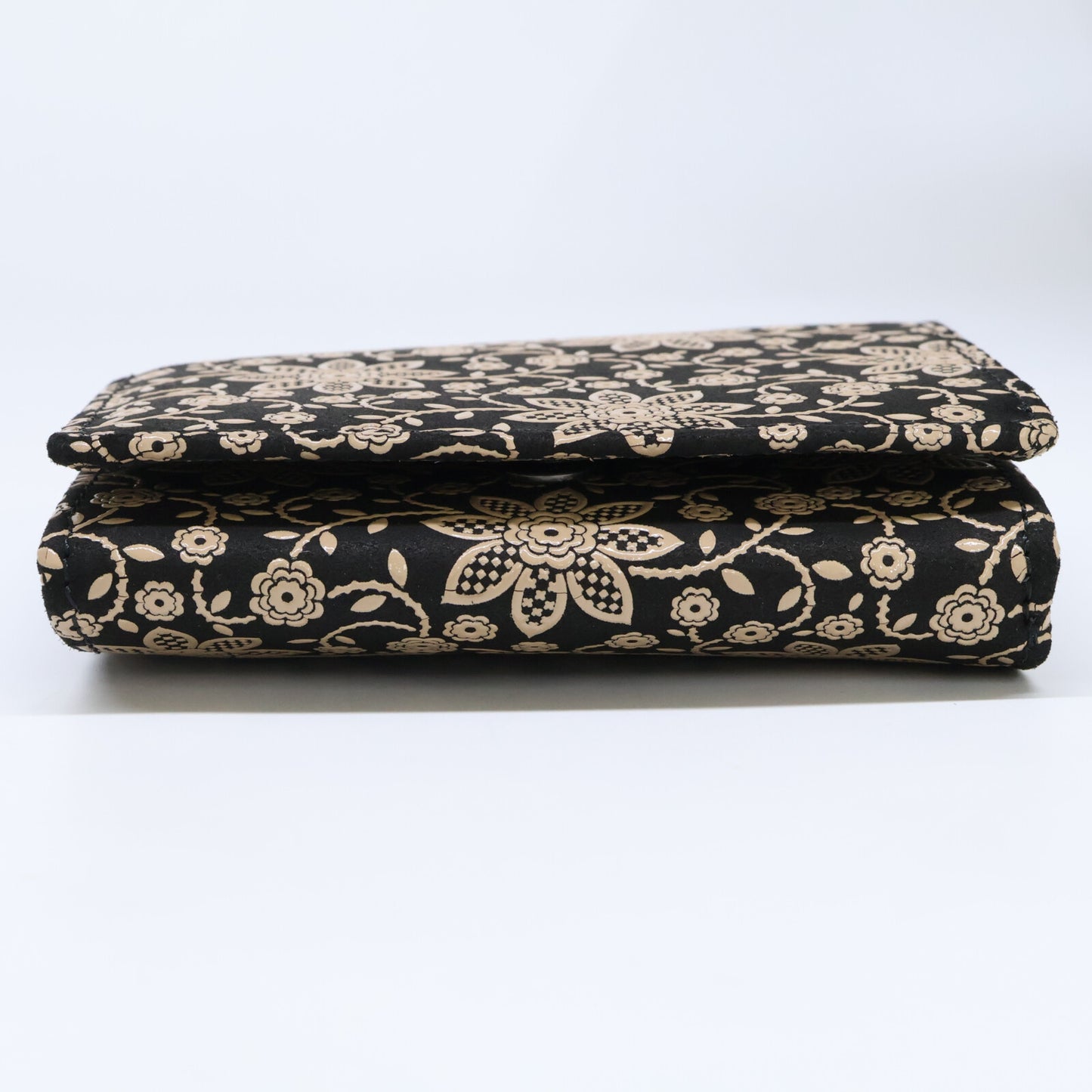 印傳屋 【新品同様】クレマチス 札入H 二つ折り財布（小銭入れあり）