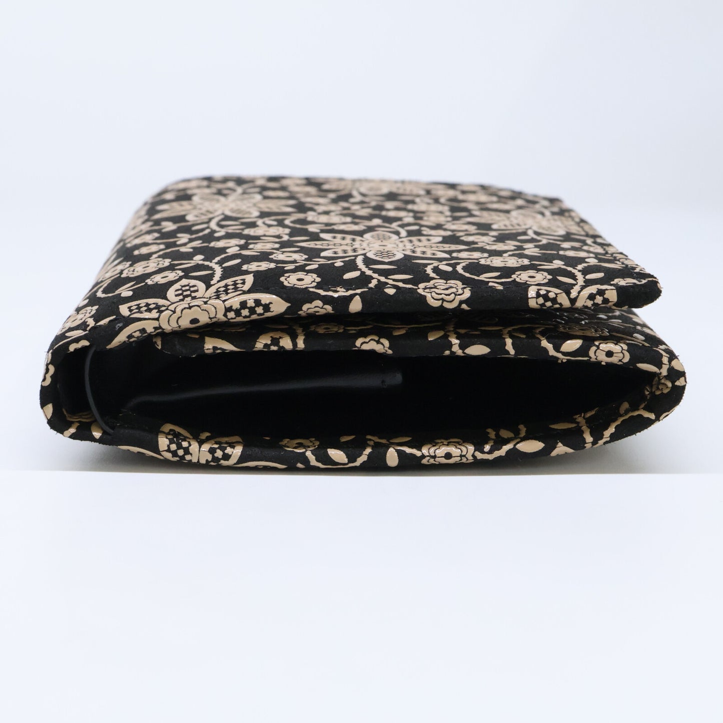 印傳屋 【新品同様】クレマチス 札入H 二つ折り財布（小銭入れあり）