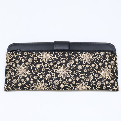 印傳屋 【新品同様】クレマチス 束入L 長財布（小銭入れあり）