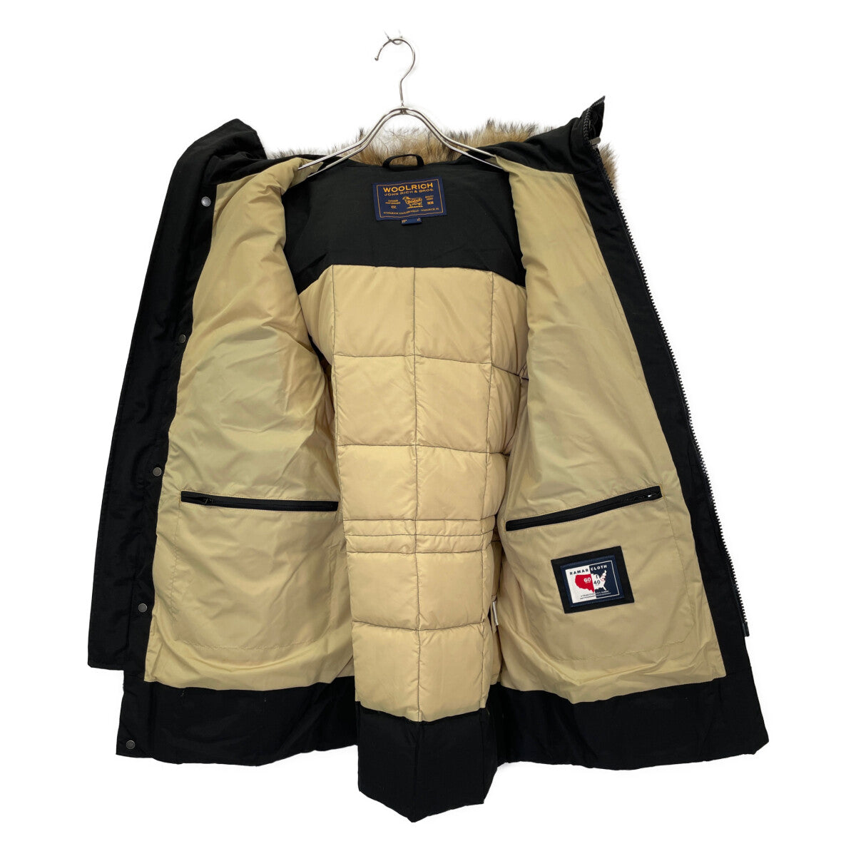 WOOLRICH ウールリッチ 1502387 ﾌﾞﾗｯｸ BLIZZARD PARKA ﾀﾞｳﾝｼﾞｬｹｯﾄ コート L