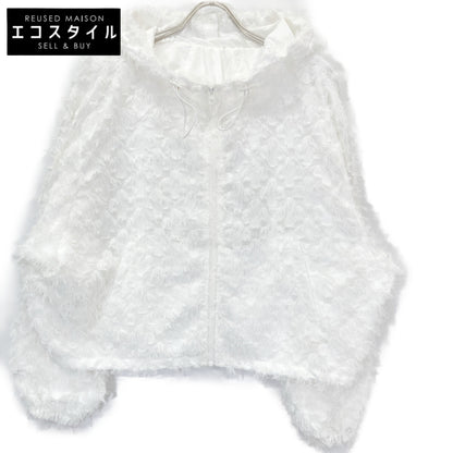 cygne シーニュ ﾎﾜｲﾄ CY2511-07-038 ｶｯﾄｼﾞｬｶﾞｰﾄﾞﾊﾟｰｶｰ eluu トップス F