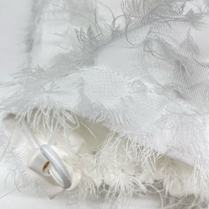 cygne シーニュ ﾎﾜｲﾄ CY2511-07-038 ｶｯﾄｼﾞｬｶﾞｰﾄﾞﾊﾟｰｶｰ eluu トップス F