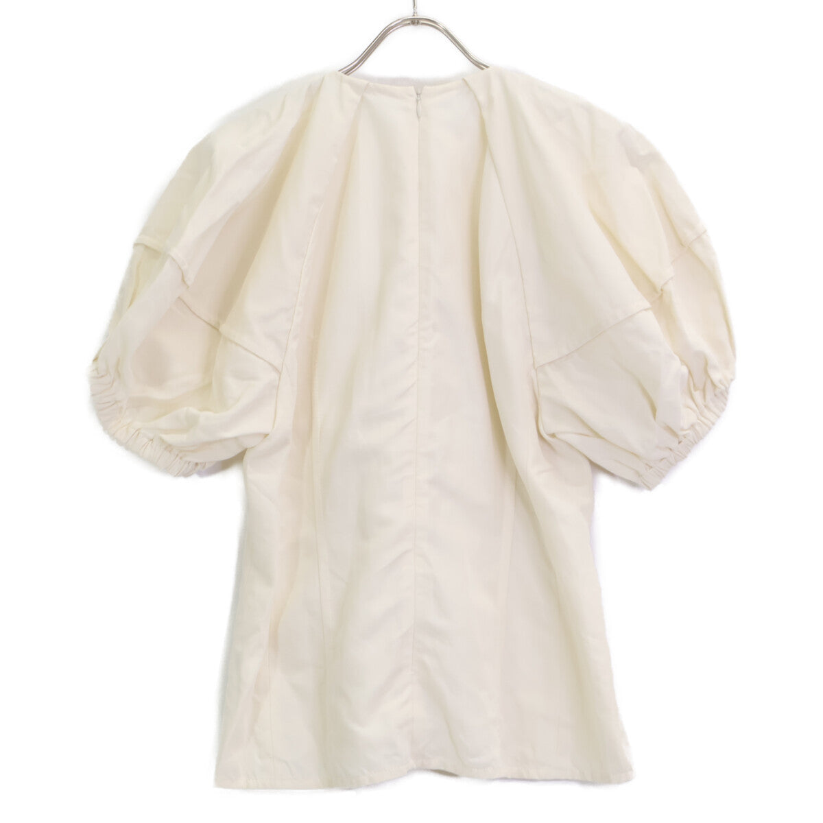 BLAMINK ブラミンク 23SS ｸﾘｰﾑ 7921-230-0222 ﾄﾞﾙﾏﾝｼｮｰﾄｽﾘｰﾌﾞﾌﾞﾗｳｽ トップス 36