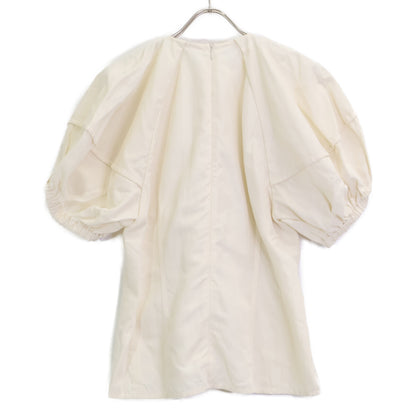 BLAMINK ブラミンク 23SS ｸﾘｰﾑ 7921-230-0222 ﾄﾞﾙﾏﾝｼｮｰﾄｽﾘｰﾌﾞﾌﾞﾗｳｽ トップス 36