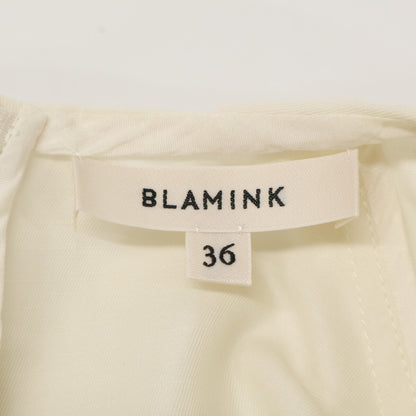 BLAMINK ブラミンク 23SS ｸﾘｰﾑ 7921-230-0222 ﾄﾞﾙﾏﾝｼｮｰﾄｽﾘｰﾌﾞﾌﾞﾗｳｽ トップス 36