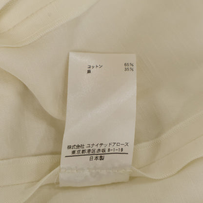 BLAMINK ブラミンク 23SS ｸﾘｰﾑ 7921-230-0222 ﾄﾞﾙﾏﾝｼｮｰﾄｽﾘｰﾌﾞﾌﾞﾗｳｽ トップス 36