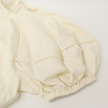 BLAMINK ブラミンク 23SS ｸﾘｰﾑ 7921-230-0222 ﾄﾞﾙﾏﾝｼｮｰﾄｽﾘｰﾌﾞﾌﾞﾗｳｽ トップス 36