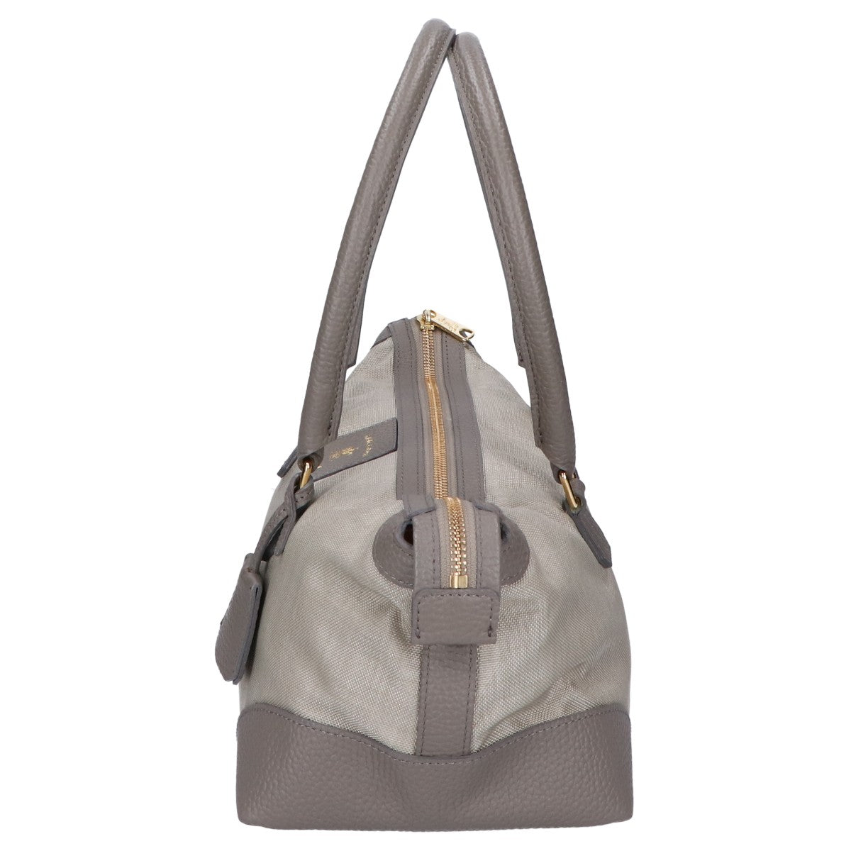 A.D.M.J. Accessoires De Mademoiselle ADMJ 【美品】ナイロン/レザー切替 ハンドバッグ