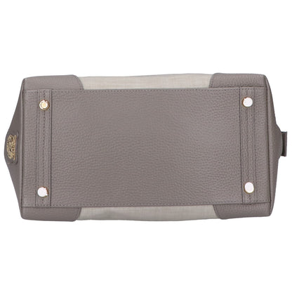 A.D.M.J. Accessoires De Mademoiselle ADMJ 【美品】ナイロン/レザー切替 ハンドバッグ