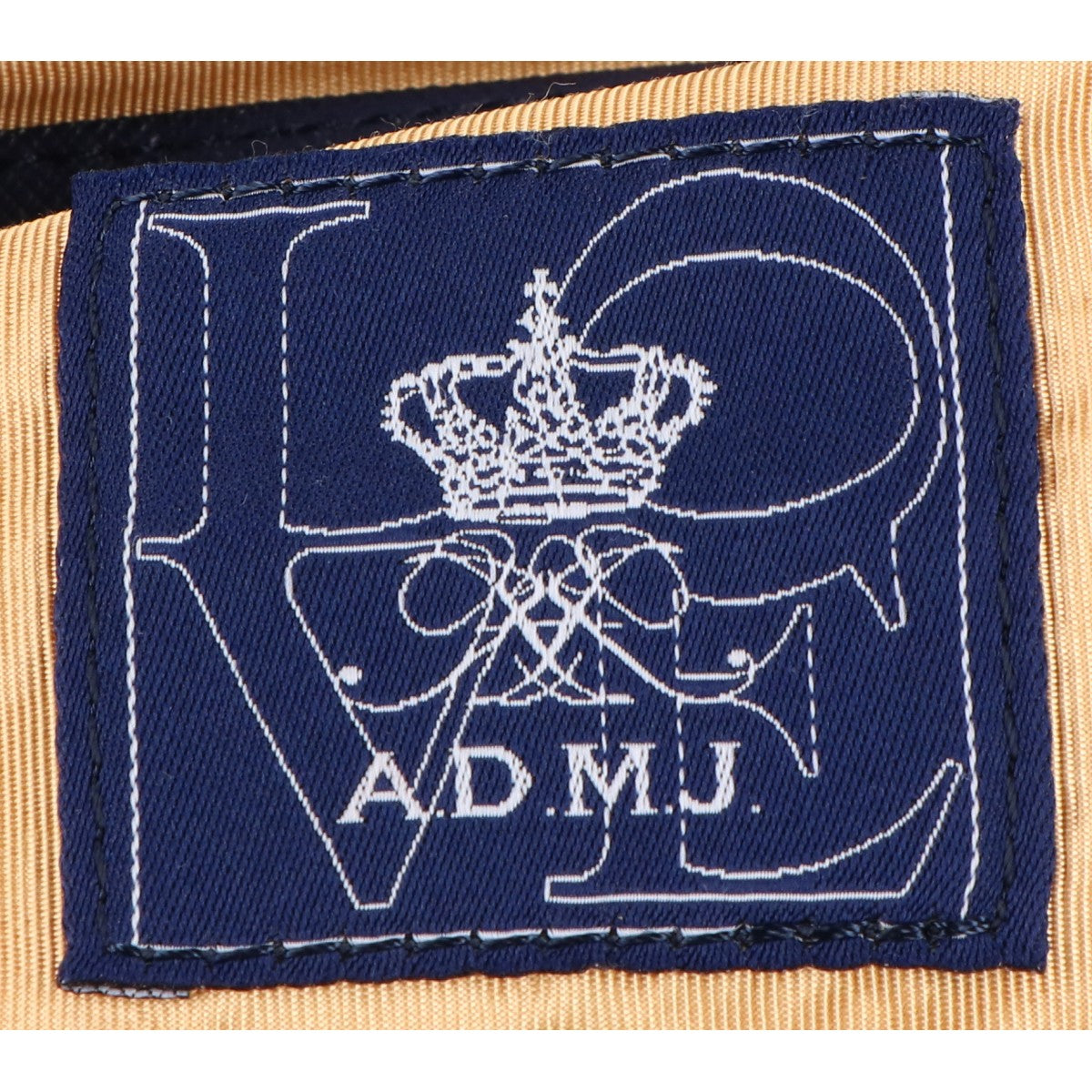 A.D.M.J. Accessoires De Mademoiselle ADMJ 【美品】ナイロン/レザー切替 ハンドバッグ