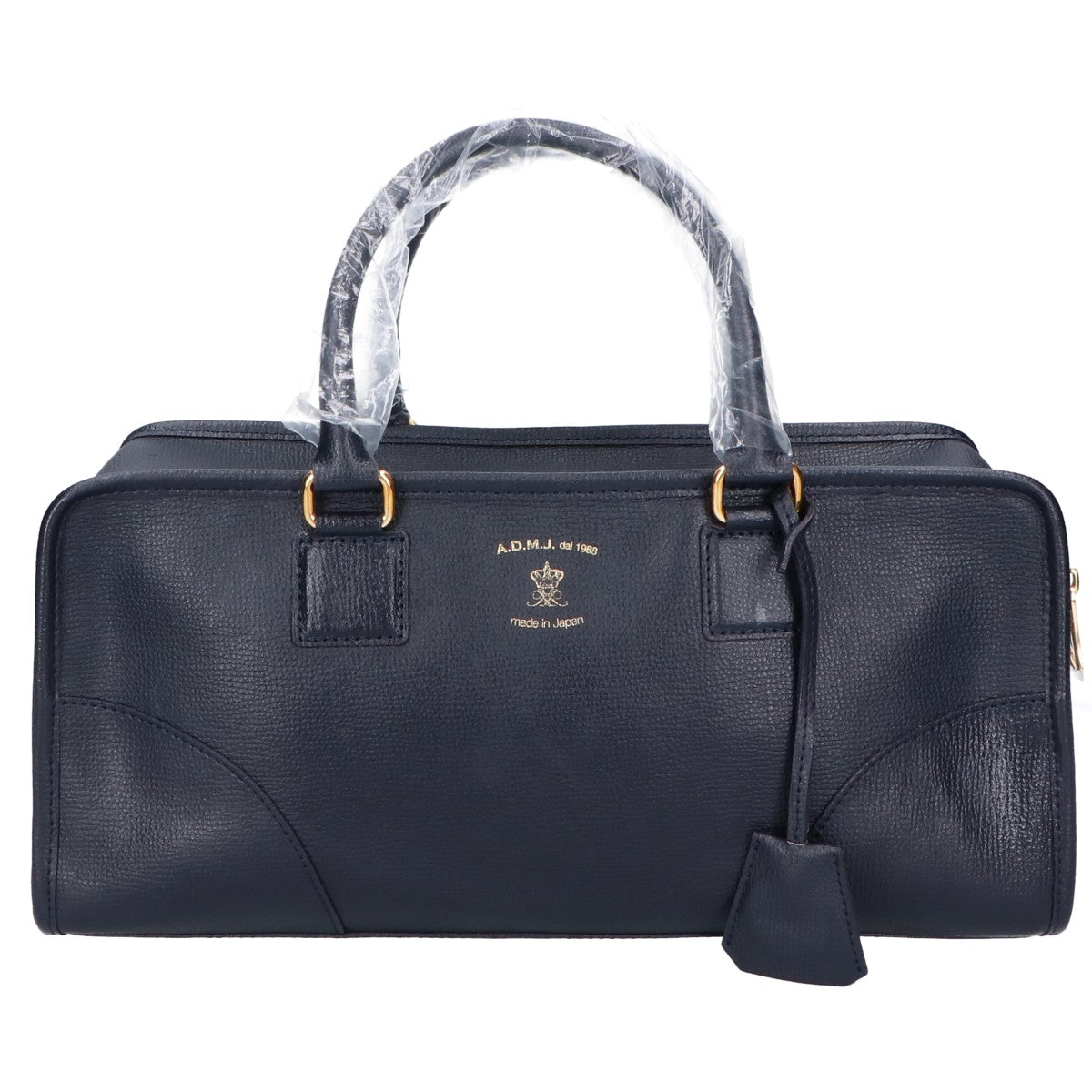 A.D.M.J. Accessoires De Mademoiselle ADMJ 【美品】レザー ミニ ボストンバッグ