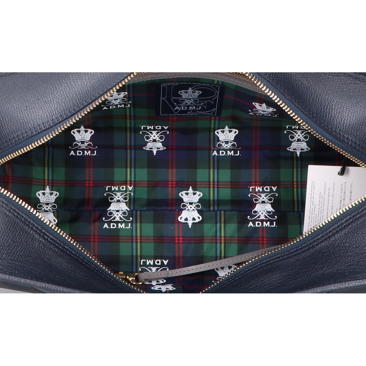 A.D.M.J. Accessoires De Mademoiselle ADMJ 【美品】レザー ミニ ボストンバッグ