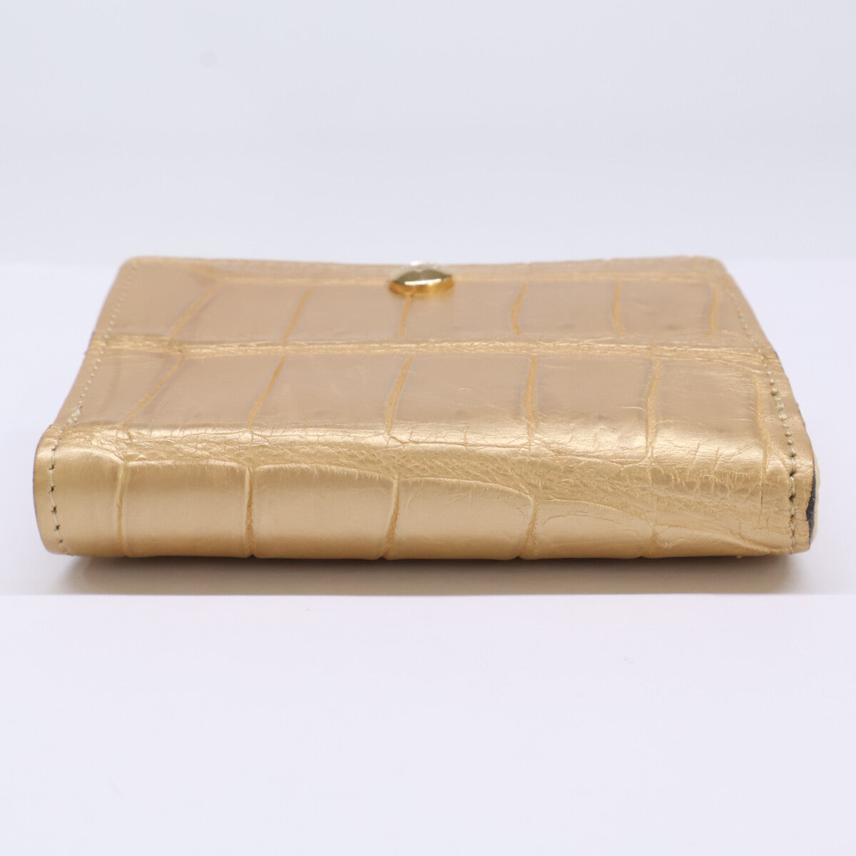 A.D.M.J. Accessoires De Mademoiselle ADMJ 型押しレザー 二つ折り財布（小銭入れあり）