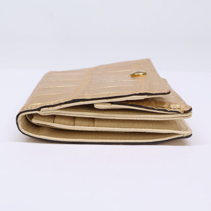 A.D.M.J. Accessoires De Mademoiselle ADMJ 型押しレザー 二つ折り財布（小銭入れあり）