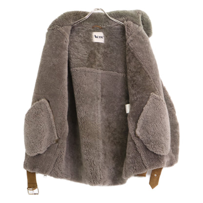 ACNE STUDIOS アクネ ストゥディオズ 12AW velocite ﾑｰﾄﾝﾗｲﾀﾞｰｽｼﾞｬｹｯﾄ ジャケット 34