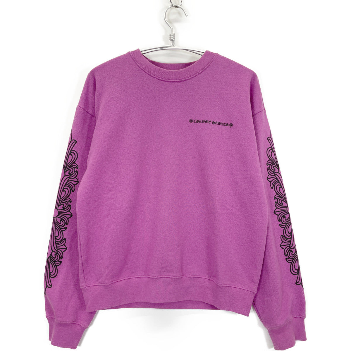 Chrome Hearts クロムハーツ ﾊﾟｰﾌﾟﾙ Matty Boy Spider Web ｽｳｪｯﾄ トップス M