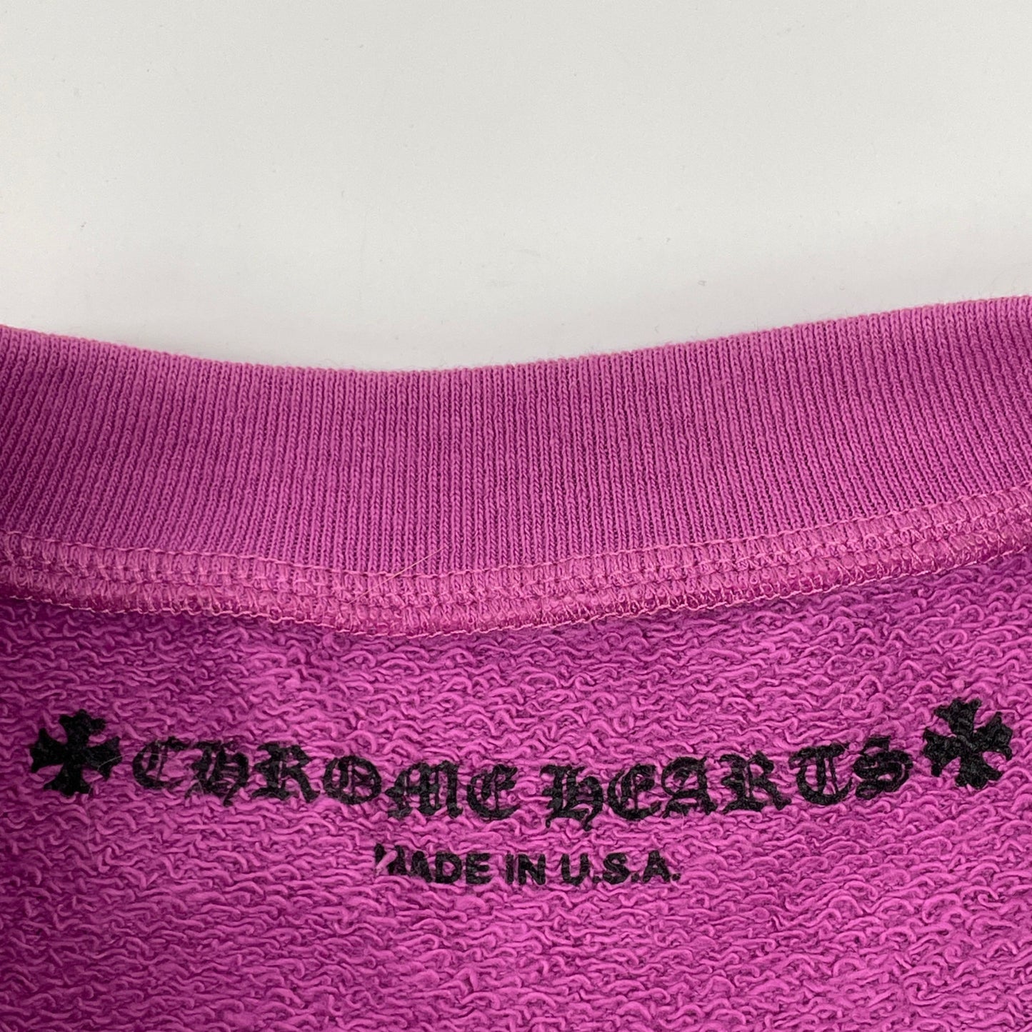 Chrome Hearts クロムハーツ ﾊﾟｰﾌﾟﾙ Matty Boy Spider Web ｽｳｪｯﾄ トップス M